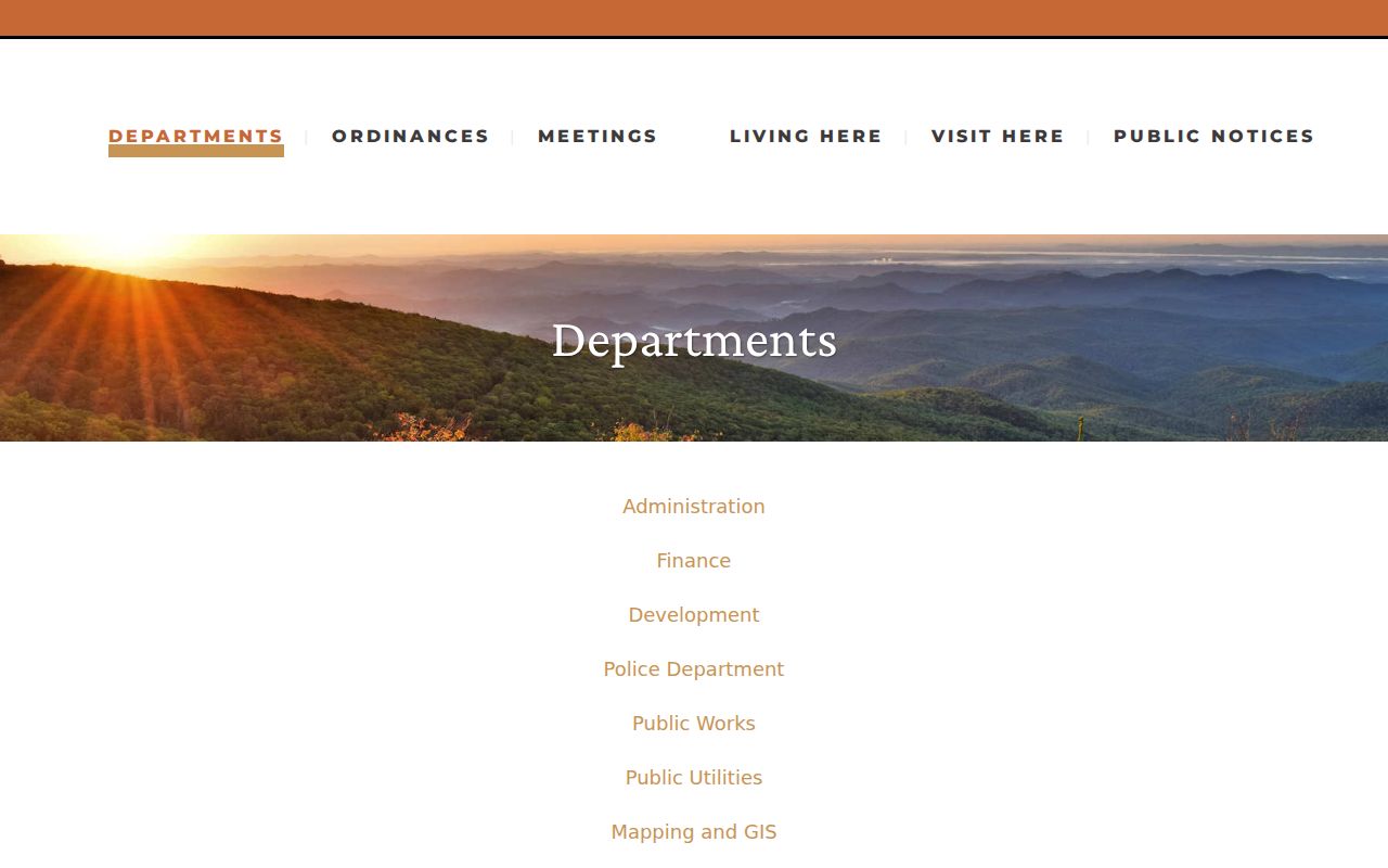 Banner Elk Police department directory for criminal record requests