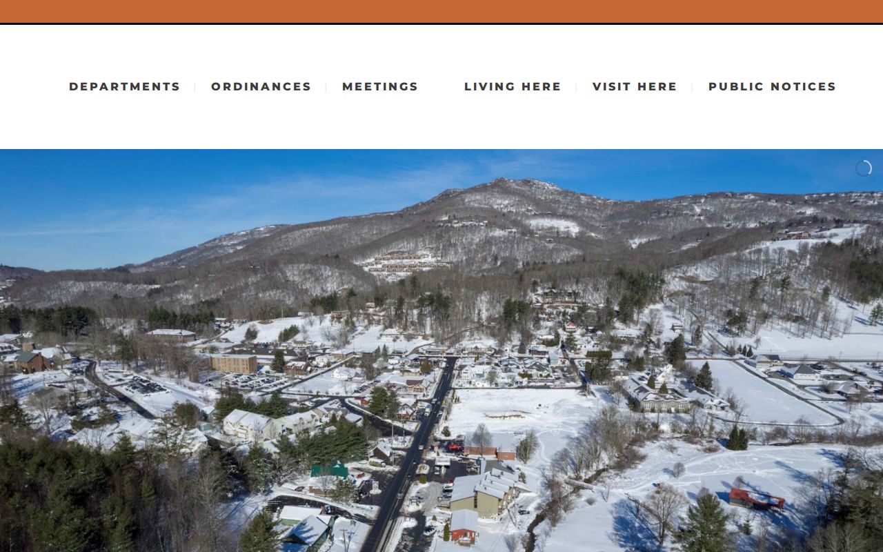 Banner Elk official town website for local criminal record contacts